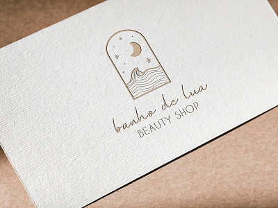 Business Card Banho de Lua - Logo Available