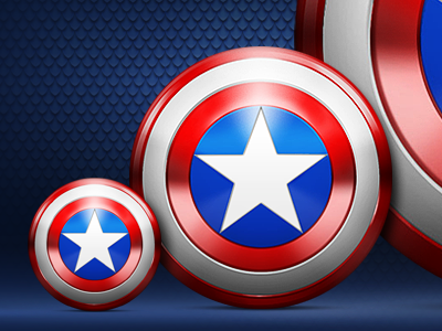 CaptainAmerica Shield comic desktop icon mac