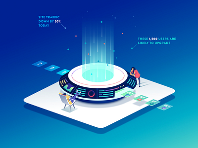 Insights Illustration by kajdax on Dribbble