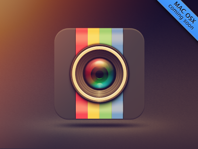 Instagrille Icon app cats design food foto icon illustration instagram instagrille lense photoshop pixel pokki