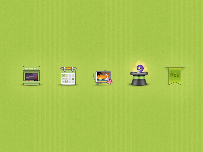 Web Icons arcade ecard game goblin green icons pixel ribbon specials tipping web