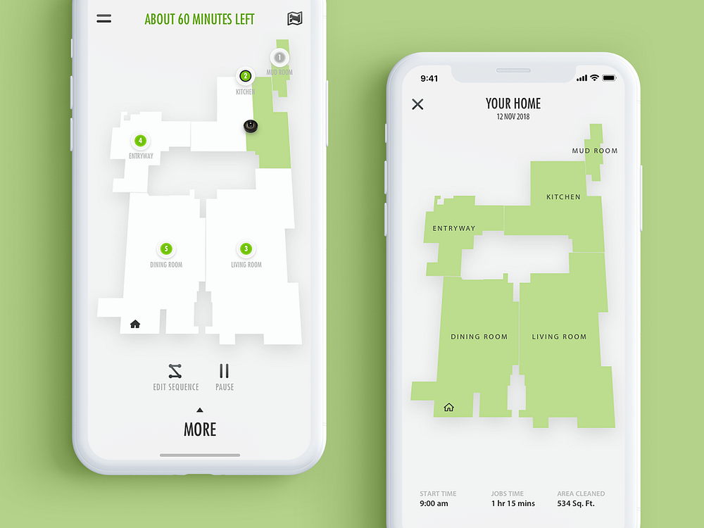 House Map in Roomba's Algorithm by Raunaq Shah📱 on Dribbble