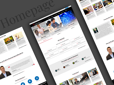 ITS Homepage -  Web Design