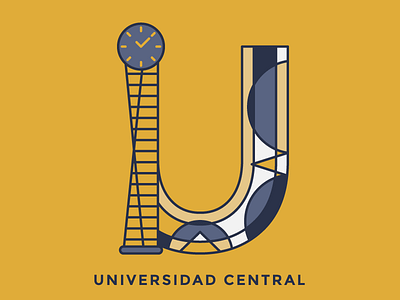 36 Days Of Type - U 36 days of type 36daysoftype alphabet icon illustration letter type typography venezuela