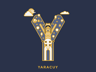 36 Days Of Type - Y 36 days of type 36daysoftype alphabet icon illustration letter type typography venezuela
