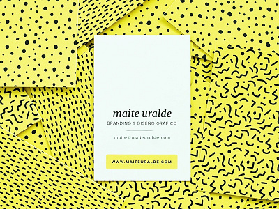 Brand new business cards black branding bright business card color identity logo logotype pattern yellow