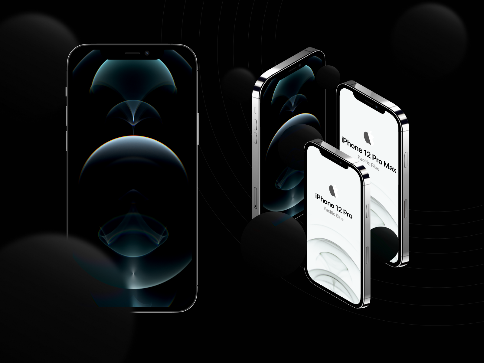 Download iPhone 12 Pro 3d Editable Mockups Free Download by Dee ...