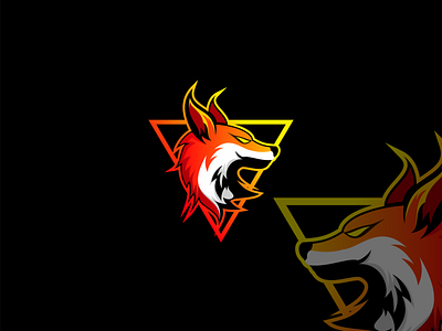 Esport Mascot Fox Logo Design esport logo fox logo design mascot logo