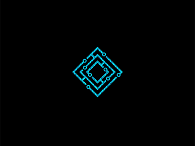 Abstract Technology Logo abstract logo blockchain blockchain logo blue design logo 3d logo design tech company tech logo technology technology logo