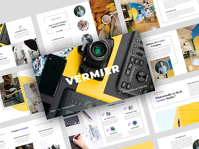 Vermier – Creative Agency PowerPoint Template