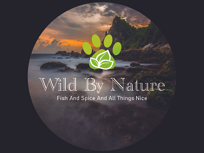 Wild By nature 3d abstract logo branding graphic design leaf logo logo natural logo nature logo petanimals wild logo wildlife