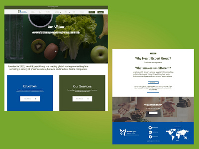 Webpage Design (HealthExpert)