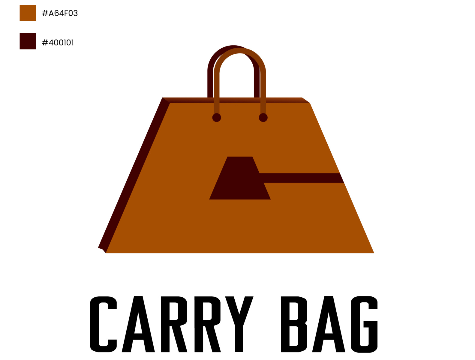 Carry Bag Logo by Pradeep E on Dribbble