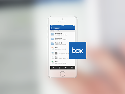 Box for iPhone® and iPad® box ios ipad iphone mobile sharing