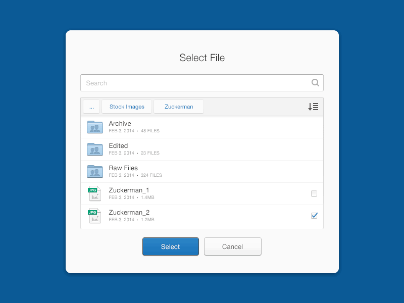 Filepicker