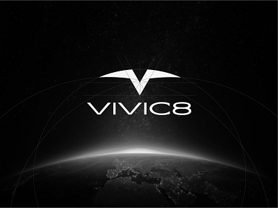 Vivic8 Logo Design logo logodesign logodesigns logomark logomarks logos logotype production company symbols