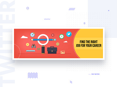 H.U.H Banner for Twitter banner banner design cover cover artwork cover design dailyui design digital design find job flat design illustration interaction design material design minimal twitter ui uitrends uiux user experience ux