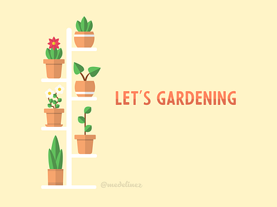 Let s Gardening adobe illustrator garden gardening vector