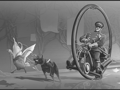 Patrol art beasts character character design characters concept art creature fantasy illustration keyframe retro virus