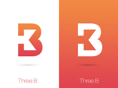 3B - Logo concept app branding design flat icon illustration ios lettering logo logo design mobile typography ui vector