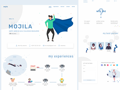 Mojila - Portofolio Website