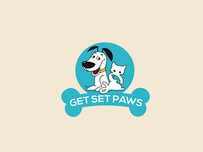 Pet Store Logo animal logo cat logo dog logo logo pet paws logo pet shop pet store pet store logo