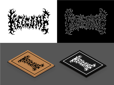 Death Metal Welcome Mats