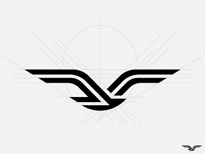 seagull branding identity logo mark symbol