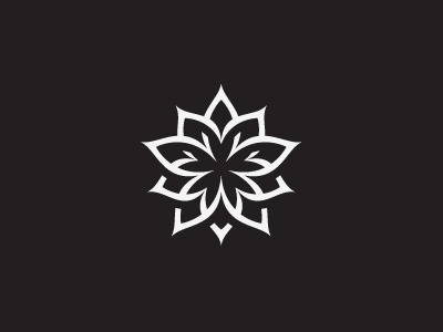 Abstract Plant george bokhua logo mark milash symbol
