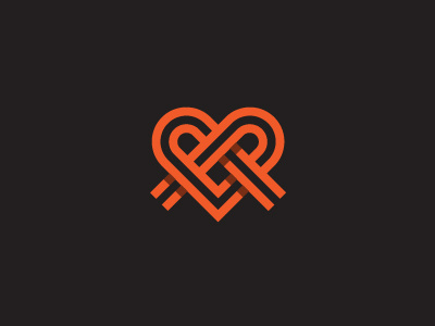 Heart Band george bokhua heart logo mark milash symbol