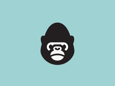 Gorilla animal george bokhua gorilla logo mark milash symbol