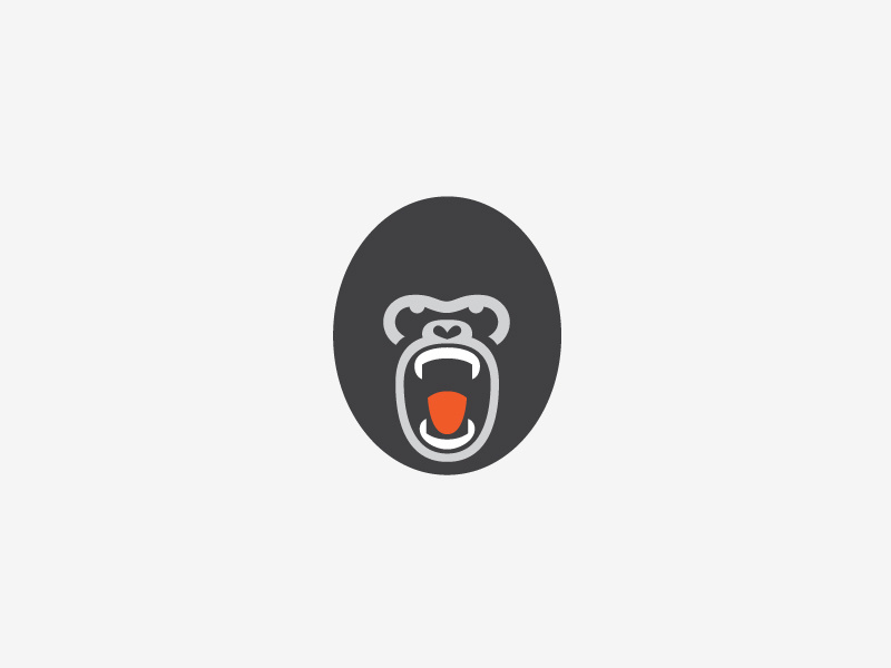 Gorilla Face by George Bokhua on Dribbble