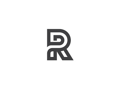 R george bokhua logo mark milash r symbol