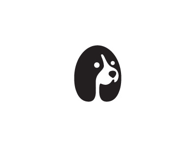 Neg Dog dog george bokhua logo mark milash negative space symbol