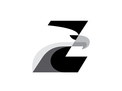 L eagle animal bird branding design identity illustration logo logotype mark symbol