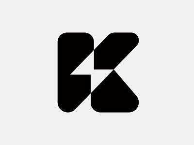 k bolt branding design identity illustration logo logotype mark monogram symbol typography