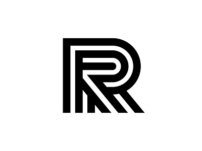 R branding design identity logo logotype mark monogram symbol typography