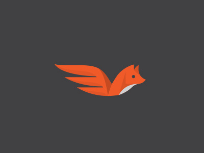 Flying Fox design flight fox identity illustration logo logotype mark symbol