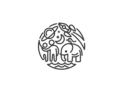 A Happy Place 2 design identity illustration logo logotype mark symbol