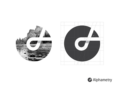 Alphametry alpha design identity illustration logo logotype mark symbol
