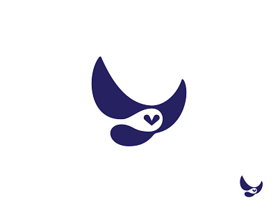 Neg Owl III bird design identity illustration logo logotype mark owl symbol