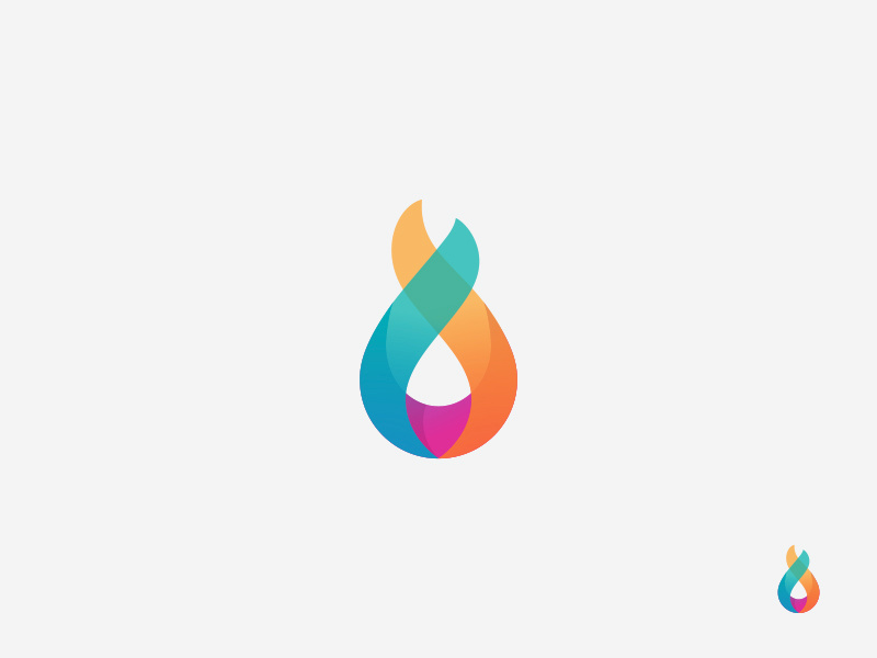 Color Drop color drop illustration logotype design identity symbol mark logo