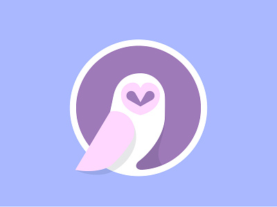 Neg Owl 4* animal bird design identity illustration logo logotype mark negative owl space symbol