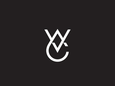 wvc design identity illustration logo logotype mark monogram symbol