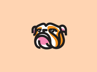 Bulldouga* bulldog design dog identity illustration logo logotype mark symbol