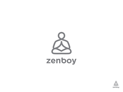 Zen design identity illustration logo logotype mark symbol zen