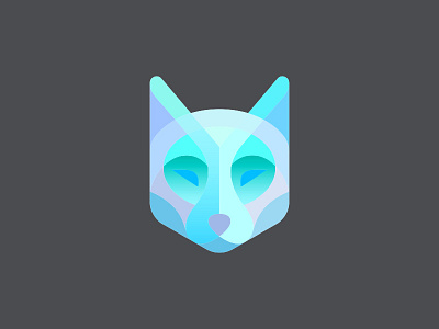 Wolf In Color design identity illustration logo logotype mark symbol wolf
