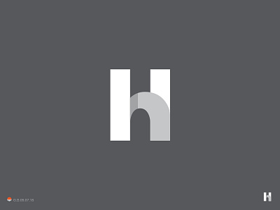 Hh Monogram design h identity illustration logo logotype mark monogram symbol