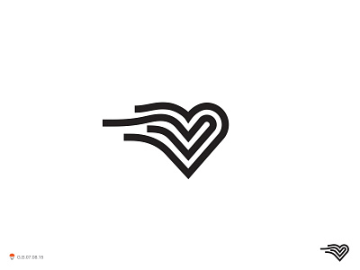 Rapid Response design heart identity illustration logo logotype mark symbol