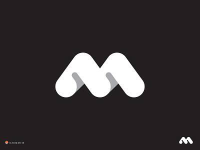 M design identity illustration letter letterform logo logotype m mark monogram symbol type